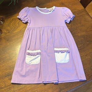 NWOT The Smocking Place Lavender Dress
